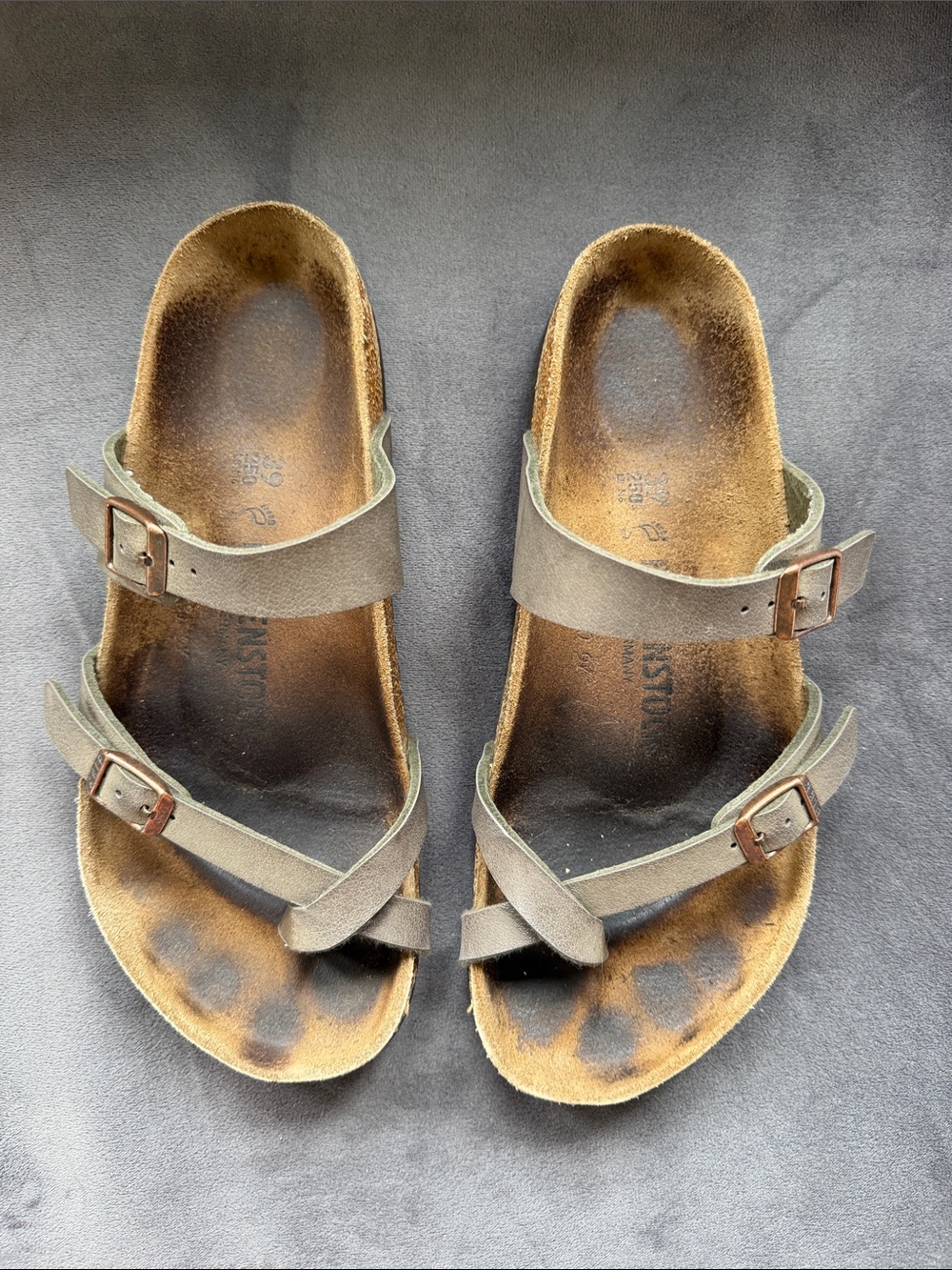Birkenstock Women’s Vegan Leather Mayari Two-Strap Sandals